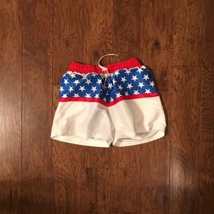 Men’s Anerican Flag Chubbies Swim Shorts